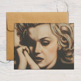 Marilyn Monroe "Vulnerable" Greeting card